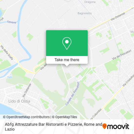 Abfg Attrezzature Bar Ristoranti e Pizzerie map