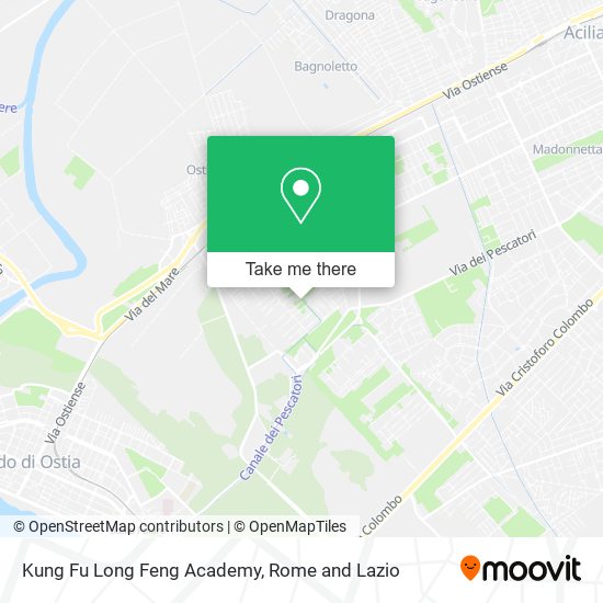 Kung Fu Long Feng Academy map