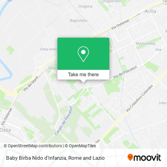 Baby Birba Nido d'Infanzia map