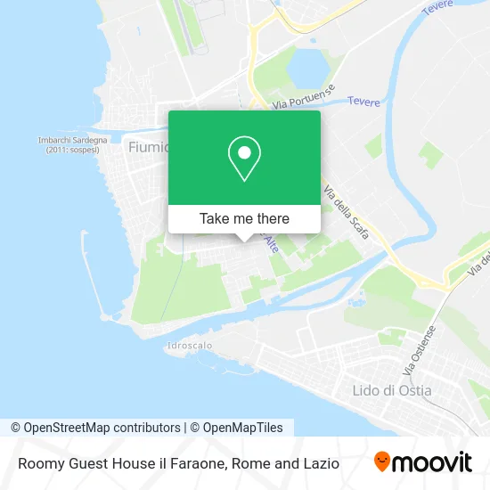 Roomy Guest House il Faraone map
