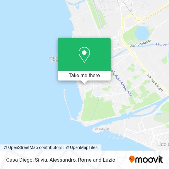 Casa Diego, Silvia, Alessandro map