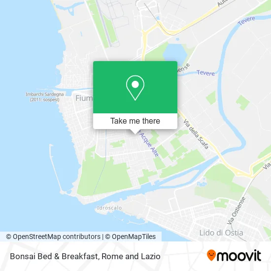 Bonsai Bed & Breakfast map