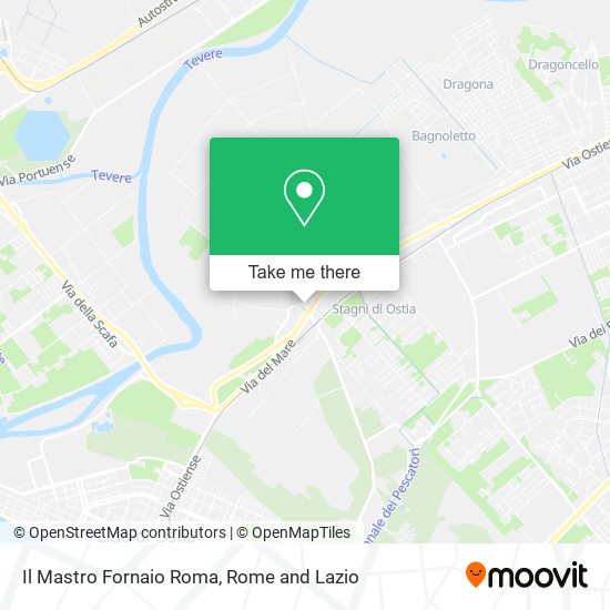 Il Mastro Fornaio Roma map