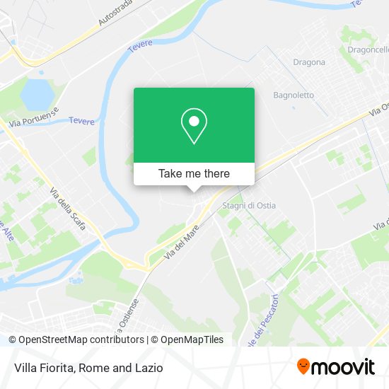 Villa Fiorita map