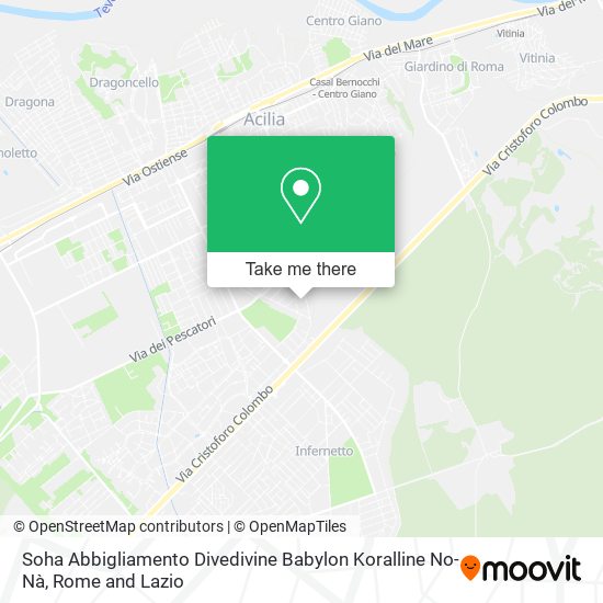 Soha Abbigliamento Divedivine Babylon Koralline No- Nà map