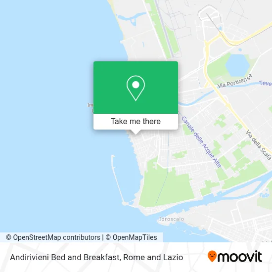 Andirivieni Bed and Breakfast map