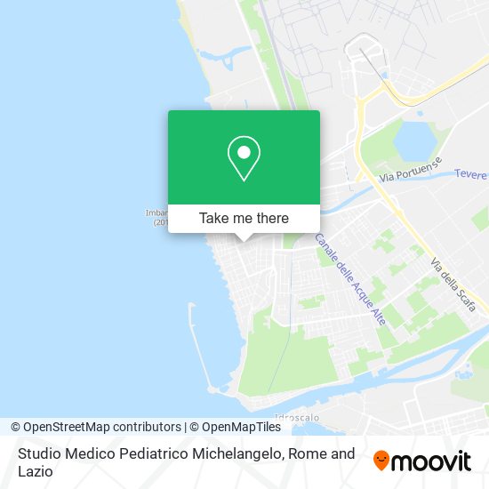 Studio Medico Pediatrico Michelangelo map