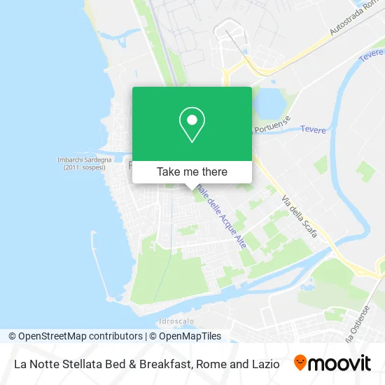 Starry Night Bed & Breakfast map