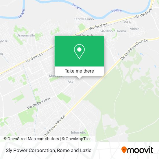 Sly Power Corporation map