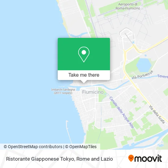 Ristorante Giapponese Tokyo map