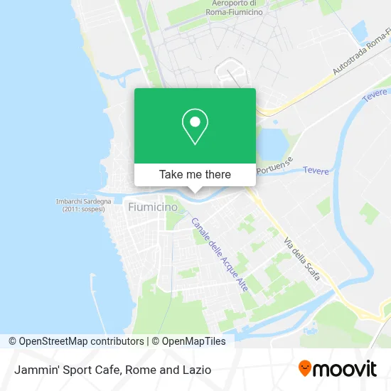 Jammin' Sport Cafe map