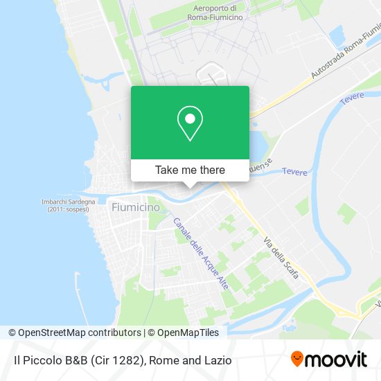 Il Piccolo B&B (Cir 1282) map