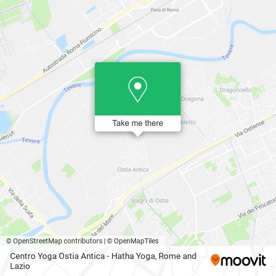 Centro Yoga Ostia Antica - Hatha Yoga map