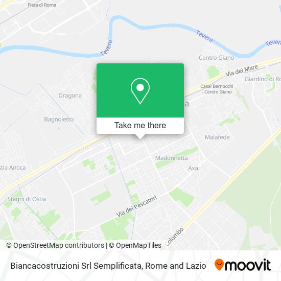 Biancacostruzioni Srl Semplificata map