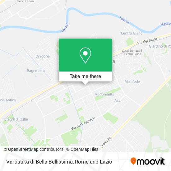 Vartistika di Bella Bellissima map