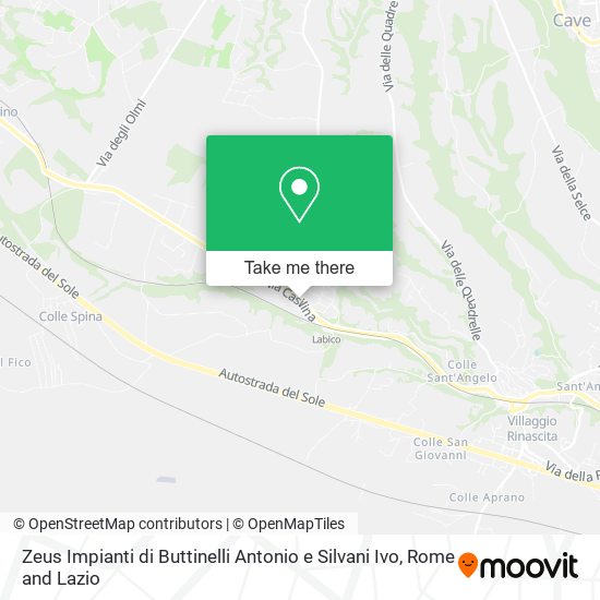 Zeus Impianti di Buttinelli Antonio e Silvani Ivo map