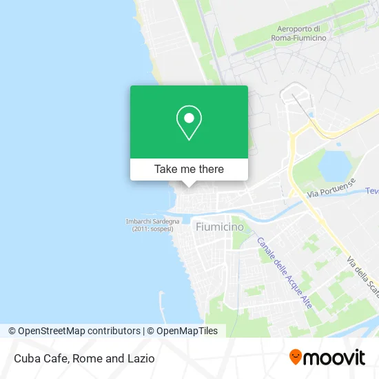 Cuba Cafe map