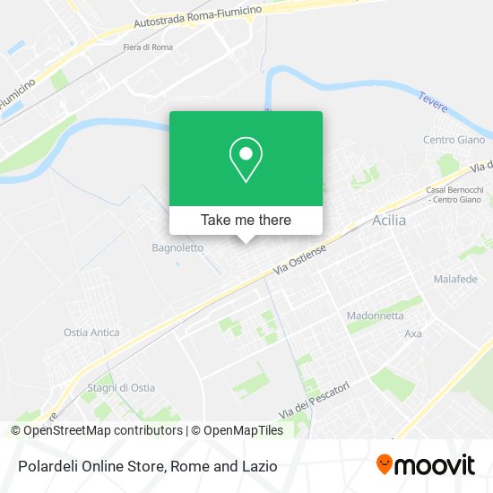 Polardeli Online Store map