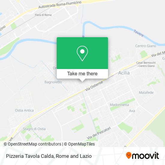 Pizzeria Tavola Calda map