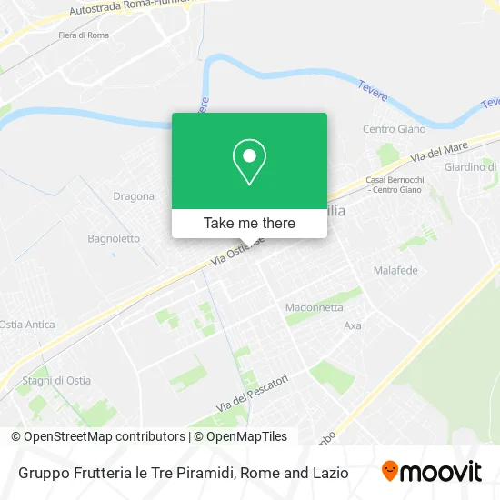 Fruit Group the Three Pyramids map