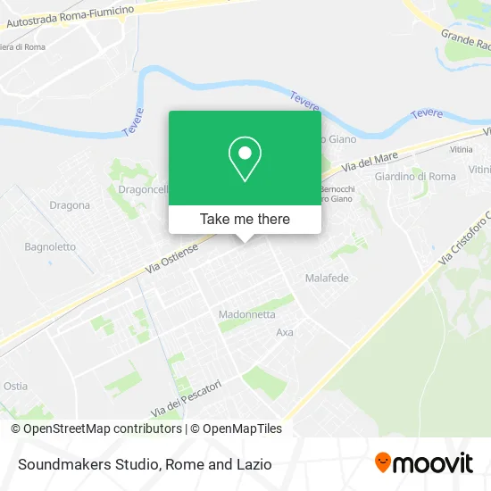 Soundmakers Studio map