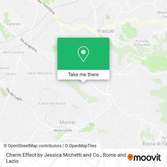 Charm Effect by Jessica Michetti and Co. map