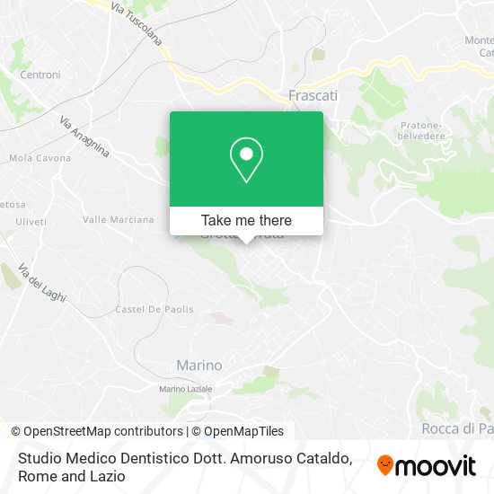 Studio Medico Dentistico Dott. Amoruso Cataldo map