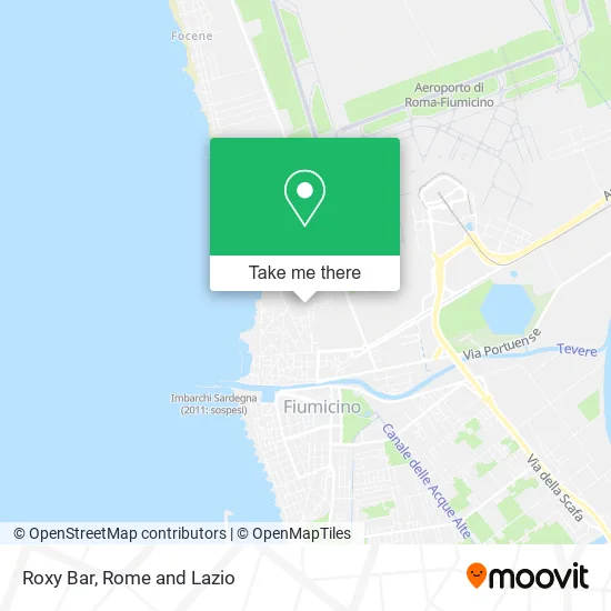 Roxy Bar map