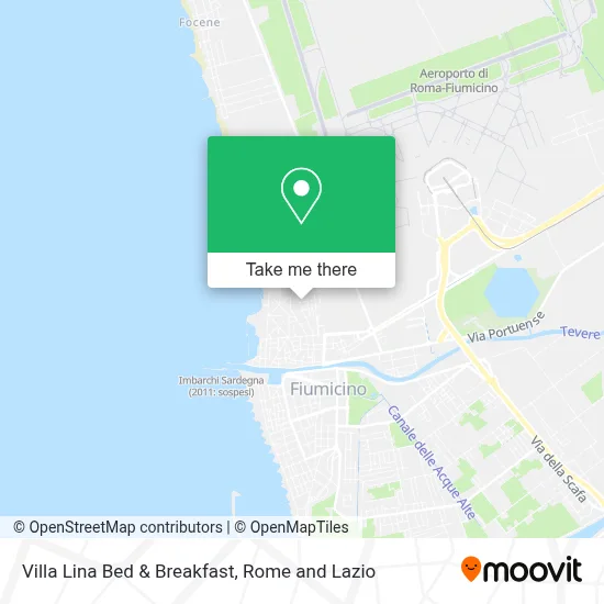 Villa Lina Bed & Breakfast map