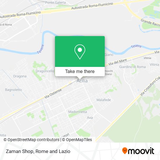 Zaman Shop map