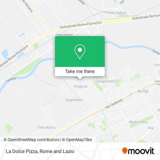 La Dolce Pizza map