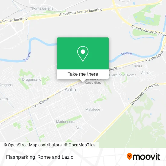 Flashparking map