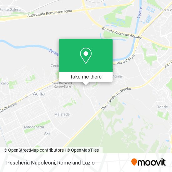 Pescheria Napoleoni map