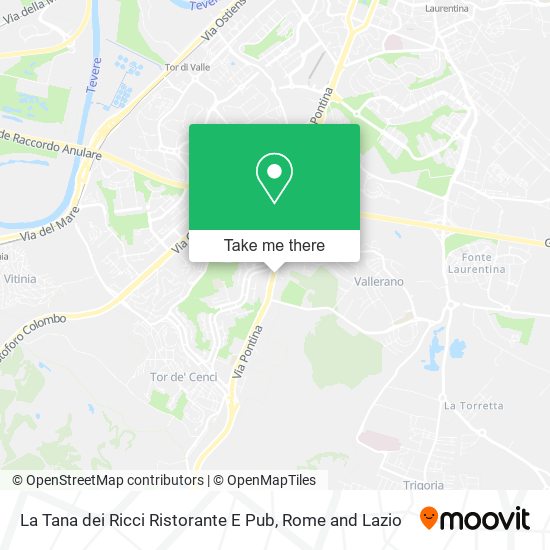 La Tana dei Ricci Ristorante E Pub map