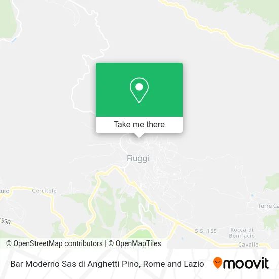 Bar Moderno Sas di Anghetti Pino map