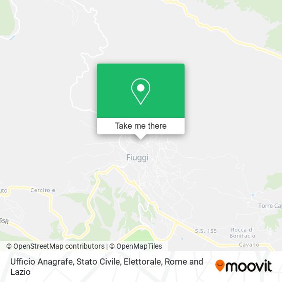 Ufficio Anagrafe, Stato Civile, Elettorale map