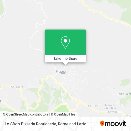 Lo Sfizio Pizzeria Rosticceria map