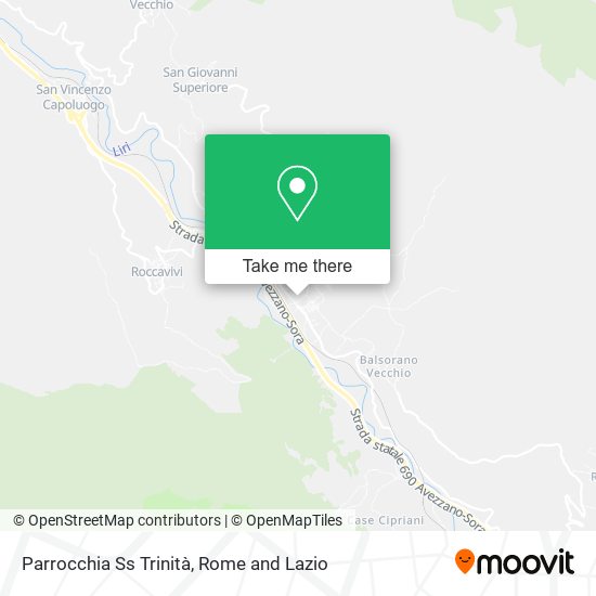 Parrocchia Ss Trinità map
