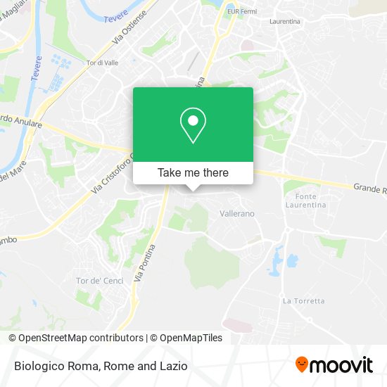 Biologico Roma map