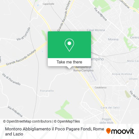 Montoro Abbigliamento il Poco Pagare Fondi map