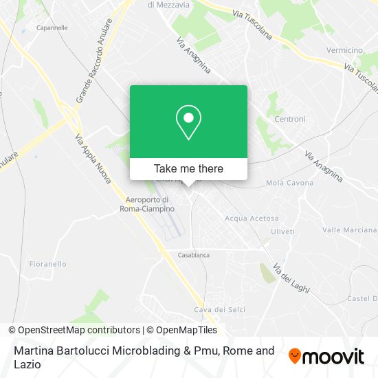 Martina Bartolucci Microblading & Pmu map