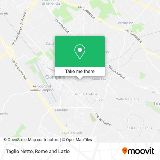 Taglio Netto map