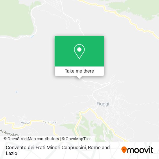 Convento dei Frati Minori Cappuccini map