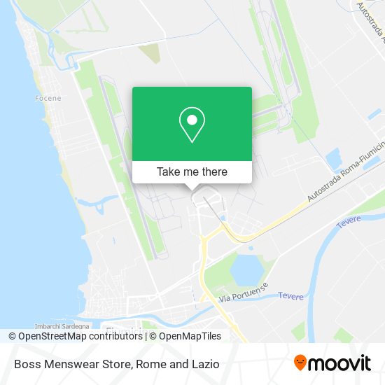 Boss Menswear Store map