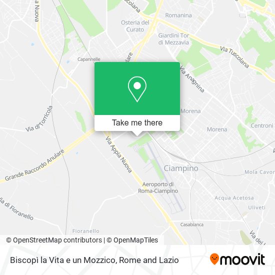 Biscopì la Vita e un Mozzico map
