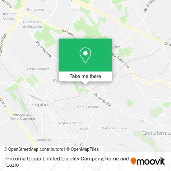 Proxima Group Limited Liability Company map