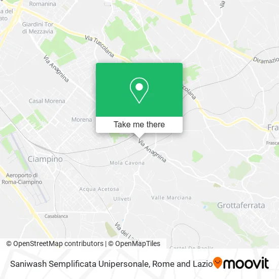 Saniwash Simplified Sole Proprietorship map