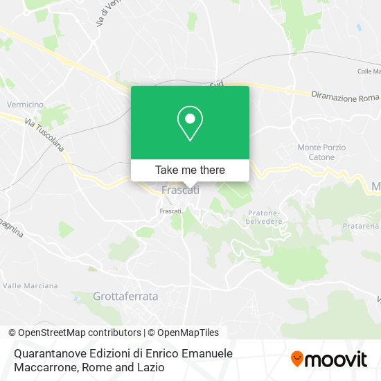 Quarantanove Edizioni di Enrico Emanuele Maccarrone map