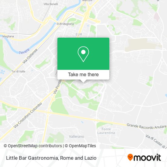Little Bar Gastronomia map