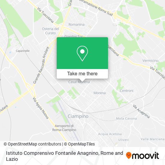 Istituto Comprensivo Fontanile Anagnino map